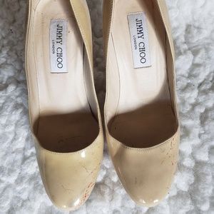Jimmy Choo Cosmic platform pumps - used